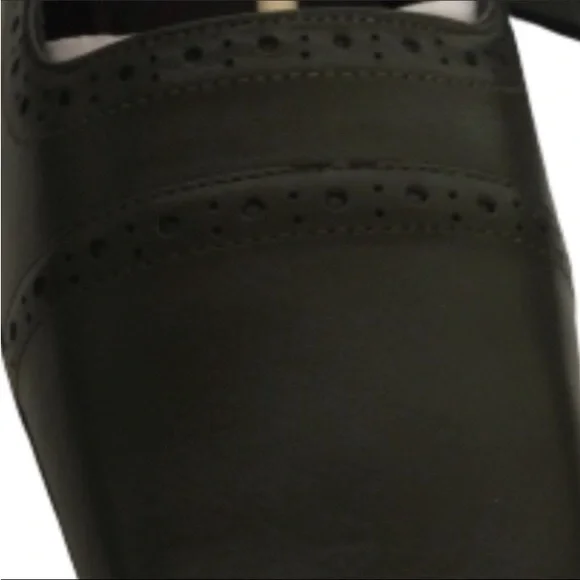 VINTAGE CYNTHIA TAYLOR Heels Leather Green Square Toe Women’s Size 10M NWOT - Picture 4 of 12